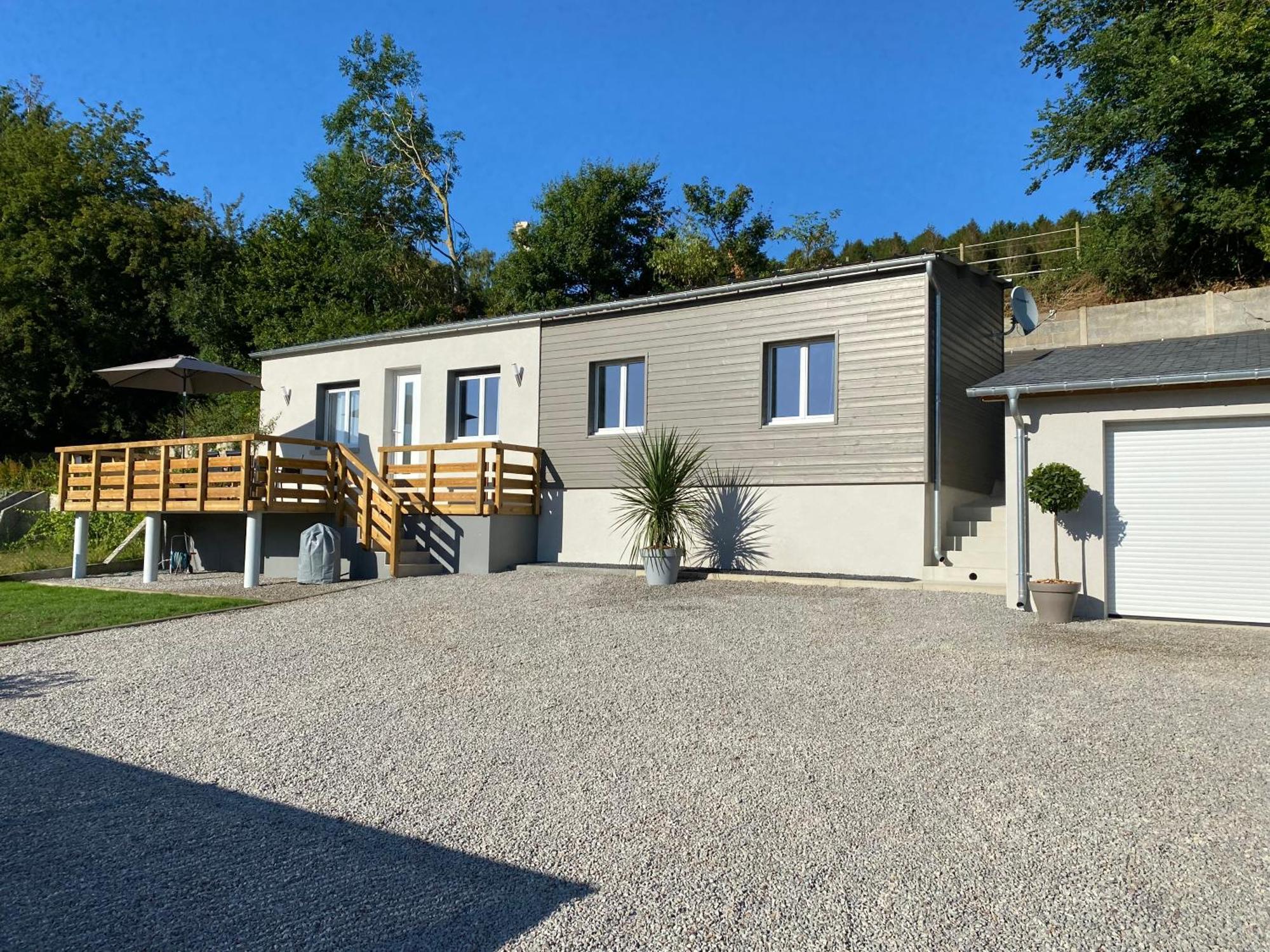 L'Albatre - Maison Situee A Quelques Pas De La Mer Saint-Aubin-sur-Scie ภายนอก รูปภาพ